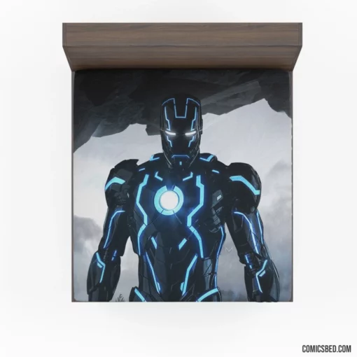 Marvel Iron Man Tony Stark Comic Fitted Sheet 1