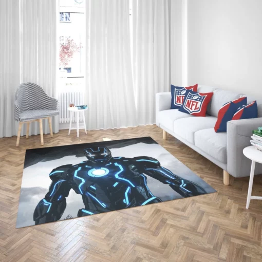 Marvel Iron Man Tony Stark Comic Rug 2