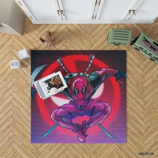 Marvel Merc with a Mouth Deadpool Chronicles Comic Rug