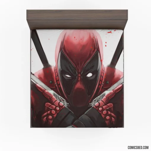 Marvel Merc with a Mouth Deadpool Saga Comic Fitted Sheet 1