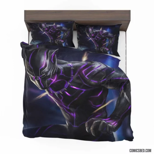 Marvel Protector Black Panther Journey Comic Bedding Set 1