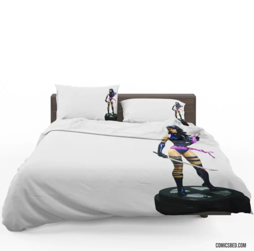 Marvel Psylocke Psychic Heroine Saga Comic Bedding Set