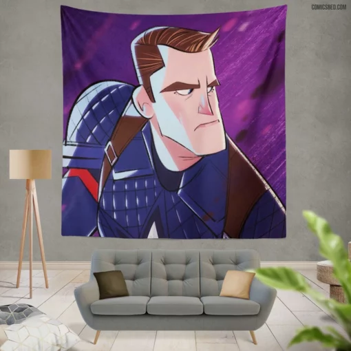 Marvel Shield The Avenger Quest Comic Wall Tapestry