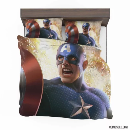 Marvel Shieldbearer The Captain Tale Comic Bedding Set 1