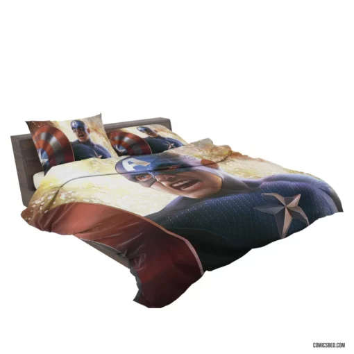 Marvel Shieldbearer The Captain Tale Comic Bedding Set 2