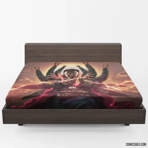 Marvel Sorcerer Supreme Doctor Strange Comic Fitted Sheet