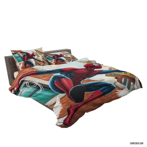 Marvel Spectacular Hero Spider-Man Exploits Comic Bedding Set 2