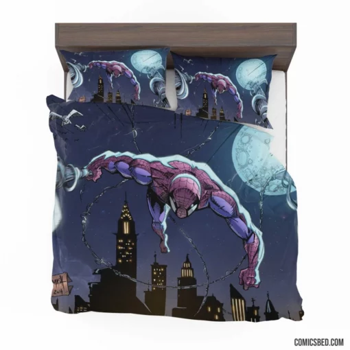 Marvel Spectacular Hero Spidey Feats Comic Bedding Set 1