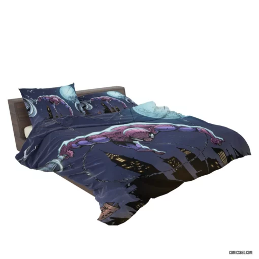 Marvel Spectacular Hero Spidey Feats Comic Bedding Set 2