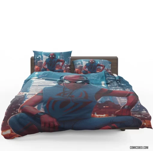 Marvel Spectacular Spider-Man Heroic Exploits Comic Bedding Set