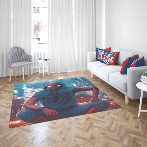 Marvel Spectacular Spider-Man Heroic Exploits Comic Rug 2