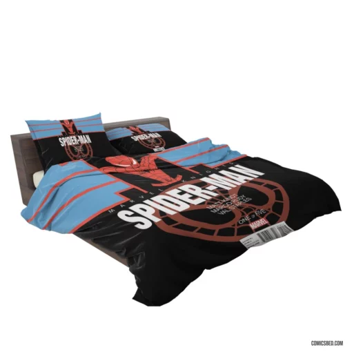 Marvel Spectacular Spider-Man Iconic Web-Slinger Comic Bedding Set 2