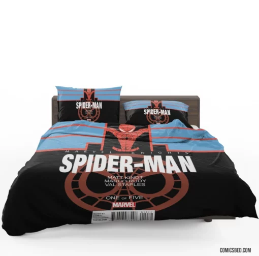 Marvel Spectacular Spider-Man Iconic Web-Slinger Comic Bedding Set