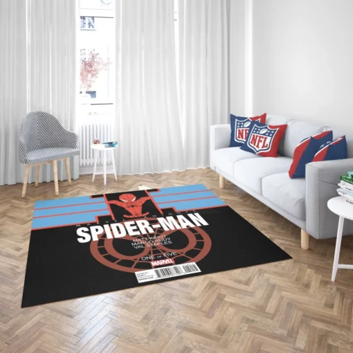 Marvel Spectacular Spider-Man Iconic Web-Slinger Comic Rug 2