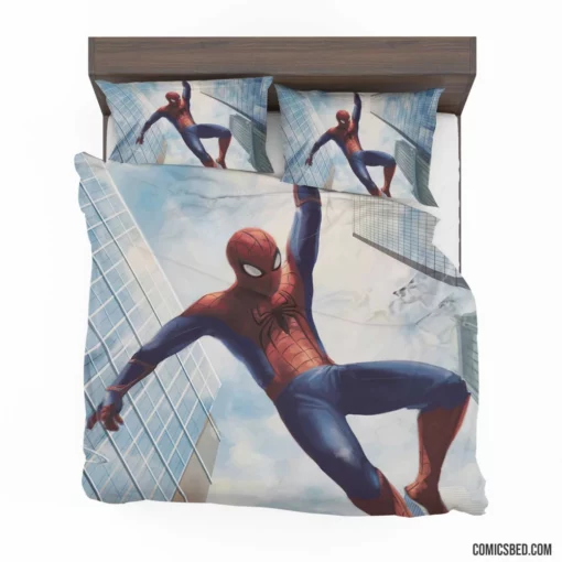 Marvel Spectacular Web-Slinger Spider-Man Exploits Comic Bedding Set 1