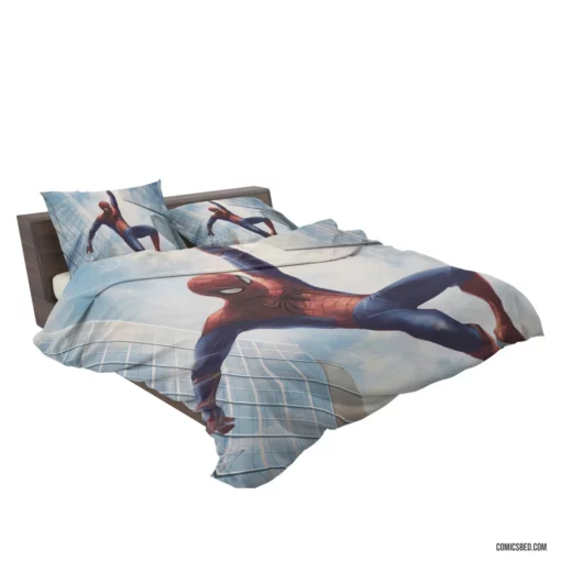 Marvel Spectacular Web-Slinger Spider-Man Exploits Comic Bedding Set 2