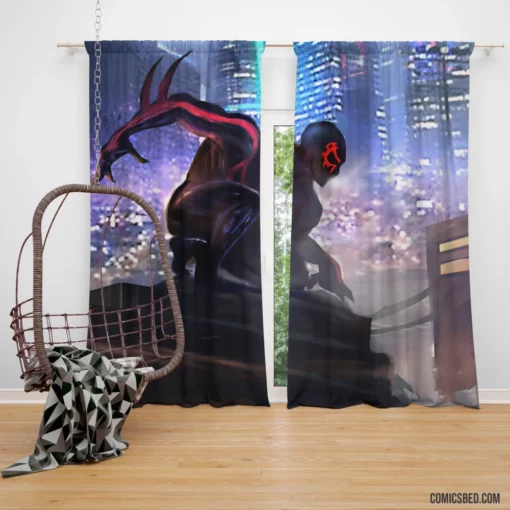 Marvel Spider-Man City Guardian Comic Curtain