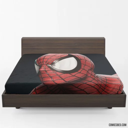 Marvel Spider-Man Unmasking the Hero Comic Fitted Sheet