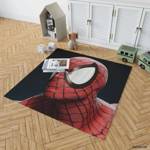 Marvel Spider-Man Unmasking the Hero Comic Rug 1