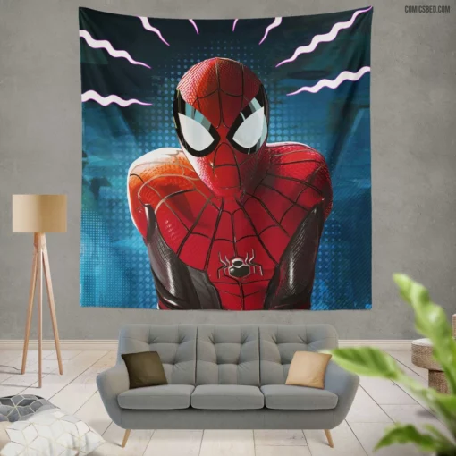 Marvel Spider-Man Webbed Chronicles Comic Wall Tapestry