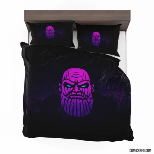 Marvel Thanos Cosmic Domination Comic Bedding Set 1