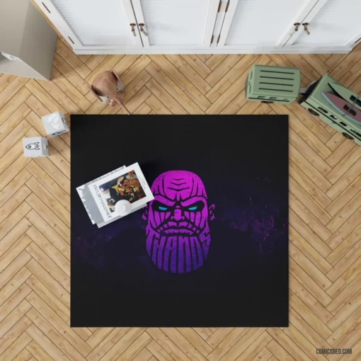 Marvel Thanos Cosmic Domination Comic Rug