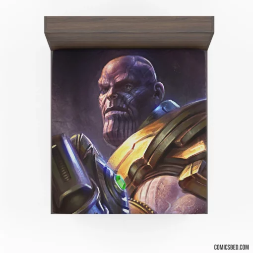 Marvel Thanos Galactic Dominance Comic Fitted Sheet 1