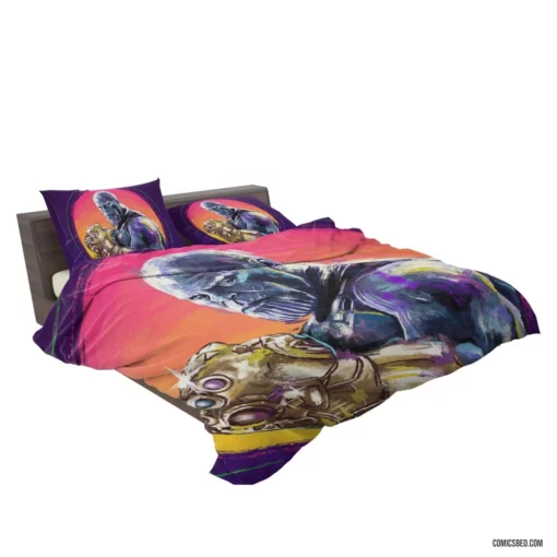 Marvel Thanos Infinity Gauntlet Power Comic Bedding Set 2