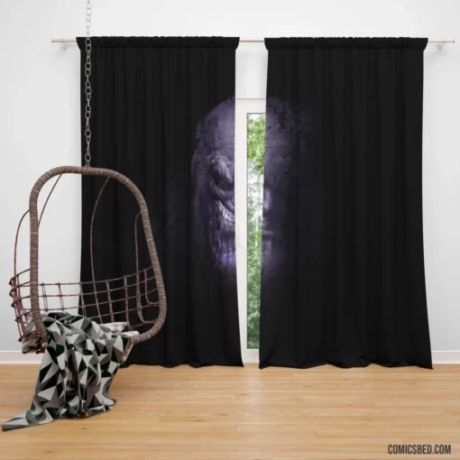 Marvel Thanos Unstoppable Power Comic Curtain