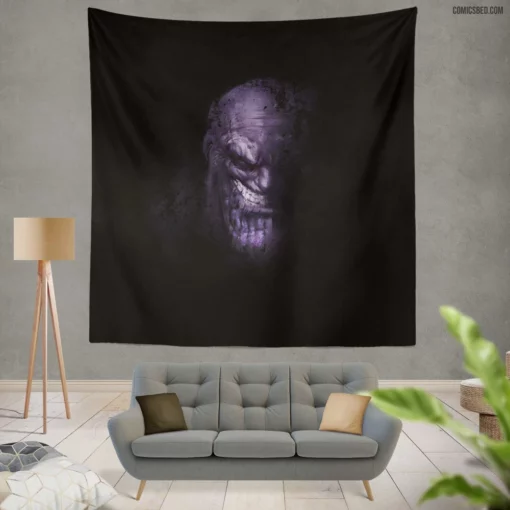 Marvel Thanos Unstoppable Power Comic Wall Tapestry