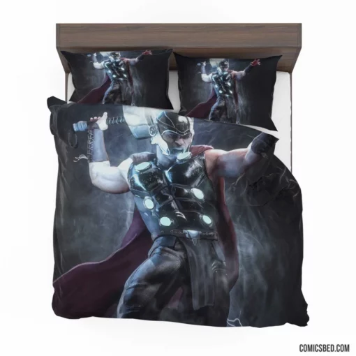 Marvel Thor Mighty God of Thunder Comic Bedding Set 1