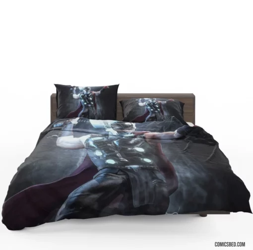 Marvel Thor Mighty God of Thunder Comic Bedding Set