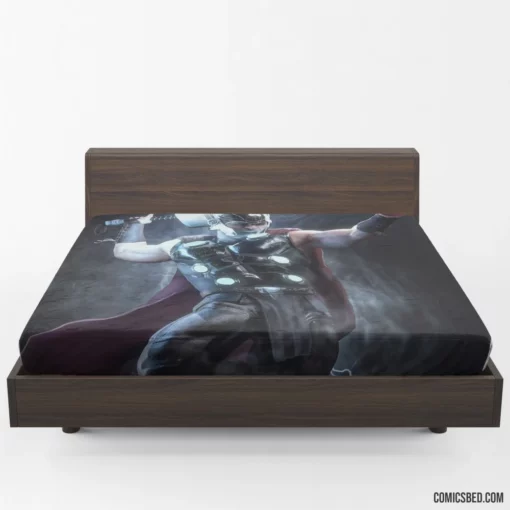 Marvel Thor Mighty God of Thunder Comic Fitted Sheet