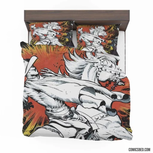 Marvel Vengeful Ghost Rider Fiery Chronicles Comic Bedding Set 1