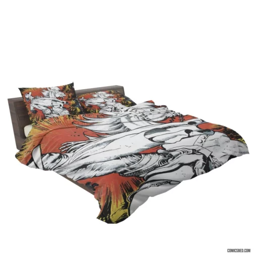 Marvel Vengeful Ghost Rider Fiery Chronicles Comic Bedding Set 2