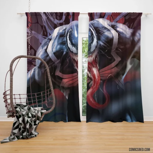 Marvel Venom Deadly Symbiote Chronicles Comic Curtain