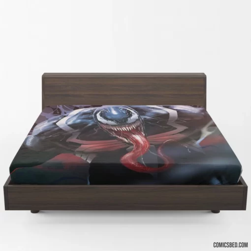 Marvel Venom Deadly Symbiote Chronicles Comic Fitted Sheet