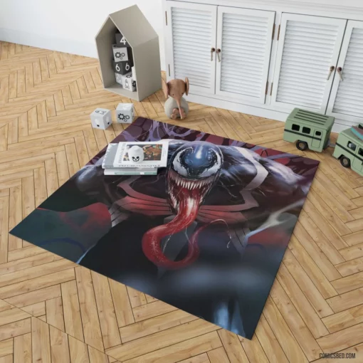 Marvel Venom Deadly Symbiote Chronicles Comic Rug 1