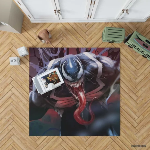 Marvel Venom Deadly Symbiote Chronicles Comic Rug