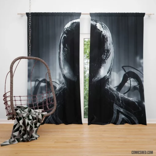 Marvel Venom Deadly Symbiote Exploits Comic Curtain