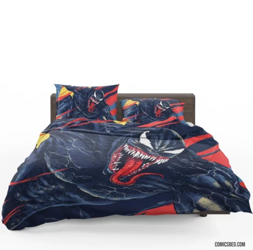 Marvel Venom Lethal Symbiote Exploits Comic Bedding Set