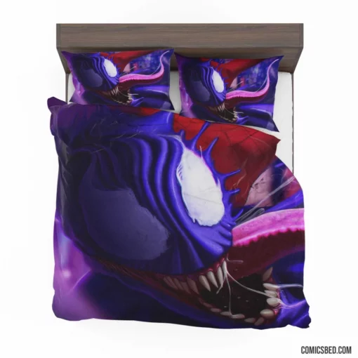 Marvel Venom Lethal Symbiote Feats Comic Bedding Set 1