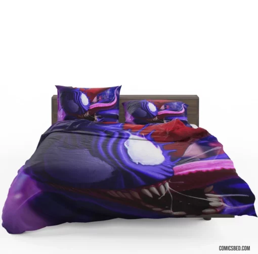 Marvel Venom Lethal Symbiote Feats Comic Bedding Set