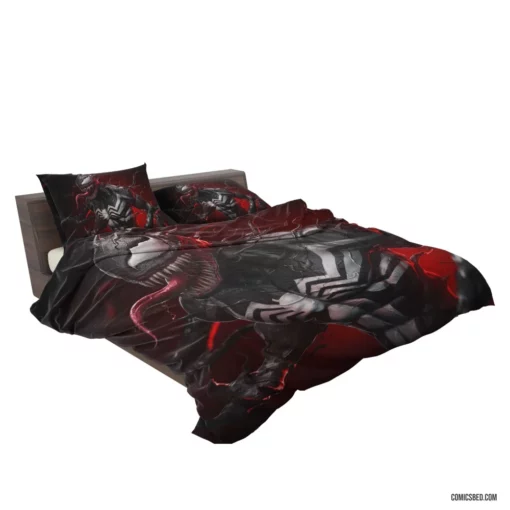 Marvel Venom Menacing Symbiote Feats Comic Bedding Set 2