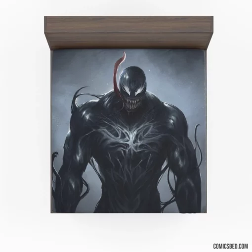 Marvel Venom Menacing Symbiote Saga Comic Fitted Sheet 1