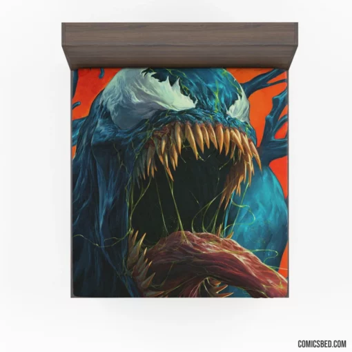 Marvel Venom Sinister Adventures Comic Fitted Sheet 1