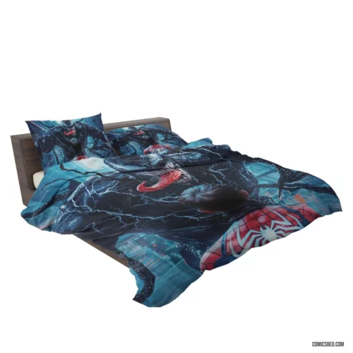 Marvel Venom Spidey Sinister Rivalry Comic Bedding Set 2