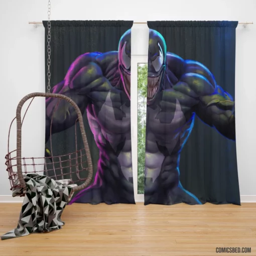 Marvel Venom Symbiote Chronicles Comic Curtain