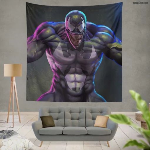 Marvel Venom Symbiote Chronicles Comic Wall Tapestry