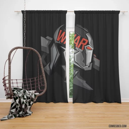 Marvel War Machine Armored Avenger Comic Curtain